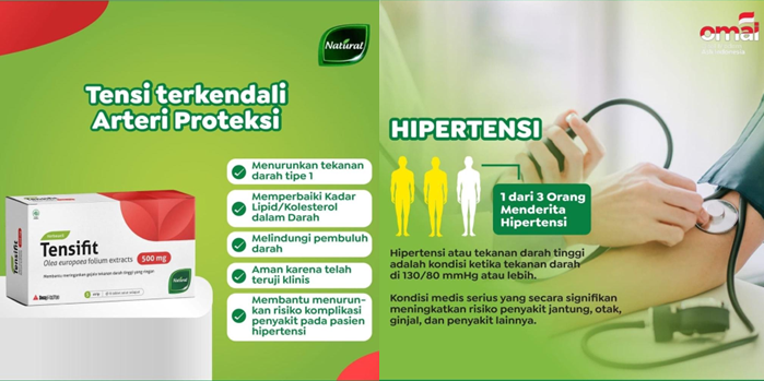 Tensifit Obat Herbal Alami, Sip Menurunkan Hipertensi Tensifit Obat Herbal Alami, Sip Menurunkan Hipertensi